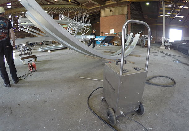 Trockeneisreinigung für Galvanisierung